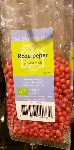 Voedwel, natuurlijk voedingsadvies, roze peper